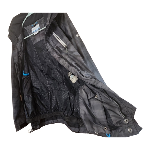 Columbia Whirlbird Interchangable Jacket (SHELL ONLY) Green/Black Plaid, W XS - Picture 4 of 16